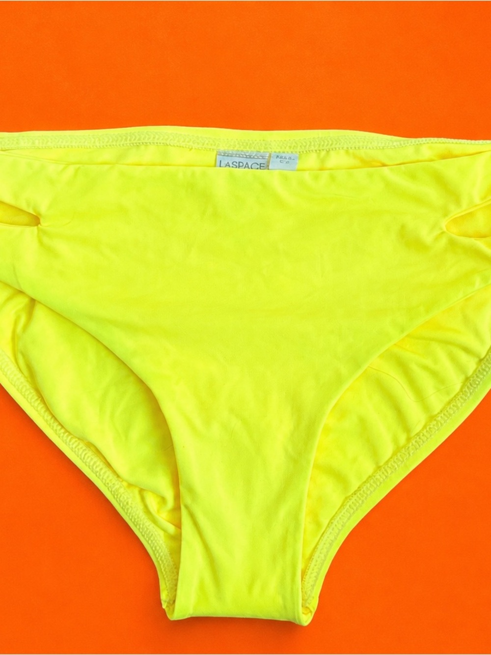 LA SPACE Neon Yellow Bikini Bottoms